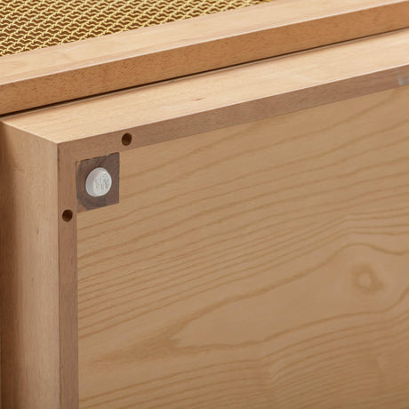 Nolan Wood Console by TOV Furniture at Eve Furniture