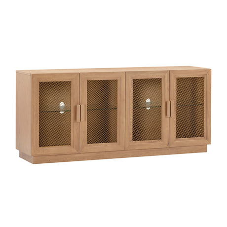 Nolan Wood Console by TOV Furniture at Eve Furniture