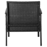 Noli Patio 2-Person Seating Group with End Table with Grey Cushions by Manhattan Comfort at Eve Furniture
