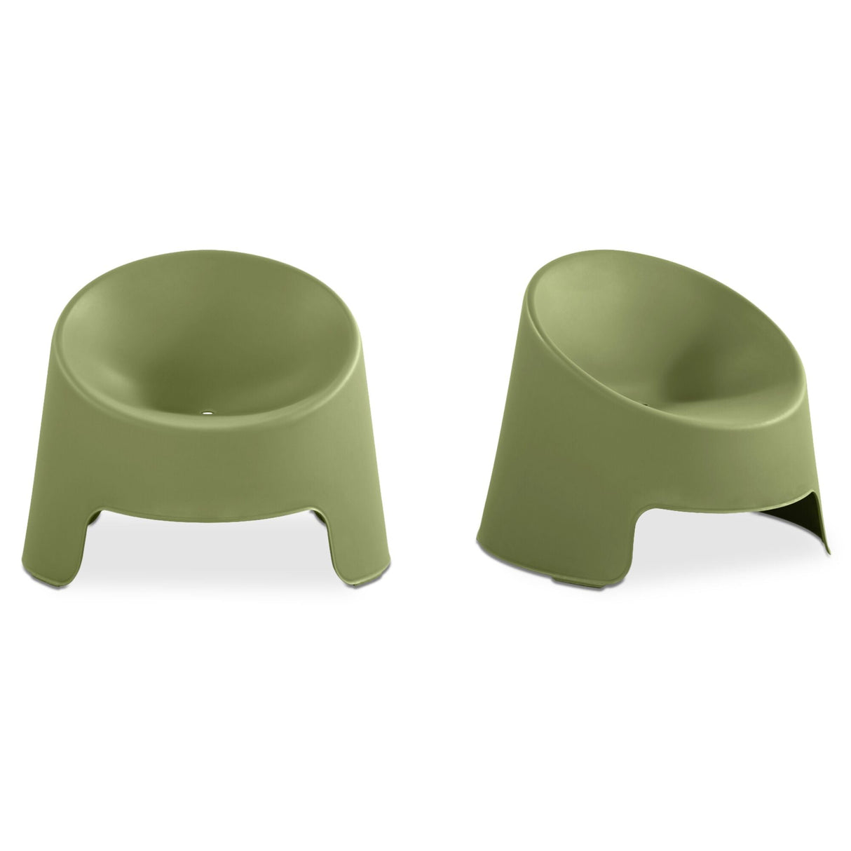 Nolla Green Outdoor Accent Chair (Set of 2) by Moe's Home at Eve Furniture