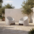 Nolla Light Grey Outdoor Accent Chair (Set of 2) by Moe's Home at Eve Furniture