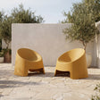 Nolla Yellow Outdoor Accent Chair (Set of 2) by Moe's Home at Eve Furniture