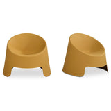 Nolla Yellow Outdoor Accent Chair (Set of 2) by Moe's Home at Eve Furniture