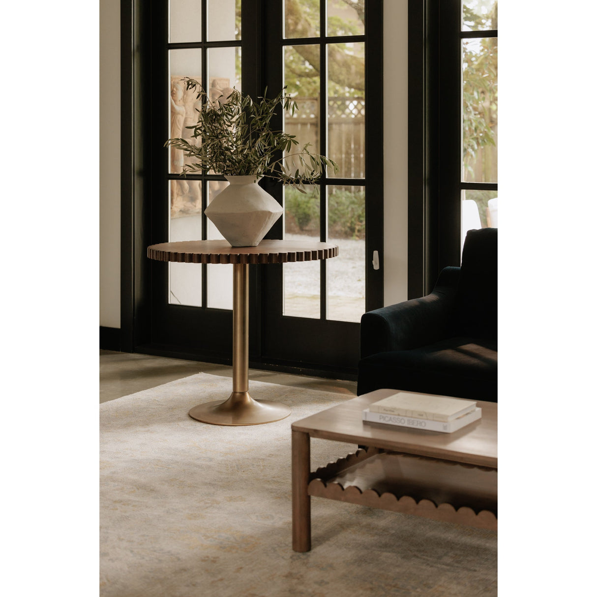 Nomi Brown Cafe Table by MOES at Eve Furniture