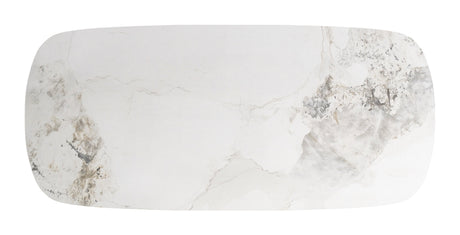 Nooka White & Natural Dining Table by Zuomod at Eve Furniture