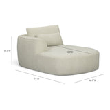 Noor 71" Modular Chaise