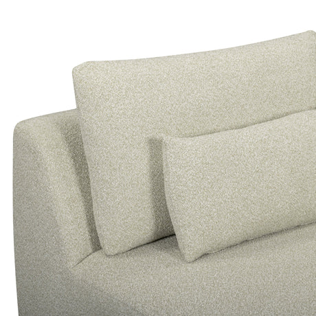 Noor 71" Modular Chaise by TOV Furniture at Eve Furniture