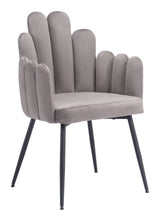 Noosa Gray Dining Chair (Set of 2) by Zuomod at Eve Furniture
