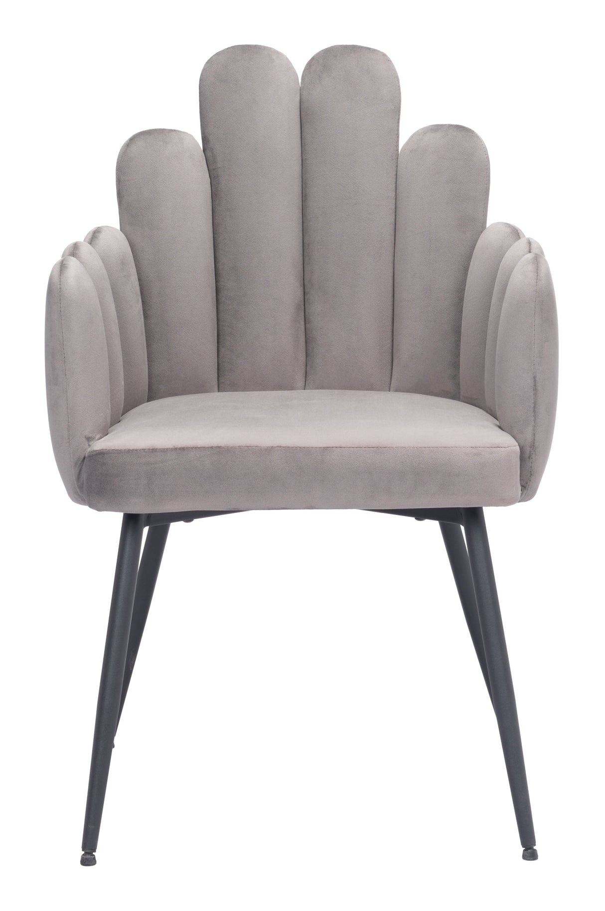 Noosa Gray Dining Chair (Set of 2) by Zuomod at Eve Furniture