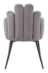 Noosa Gray Dining Chair (Set of 2) by Zuomod at Eve Furniture