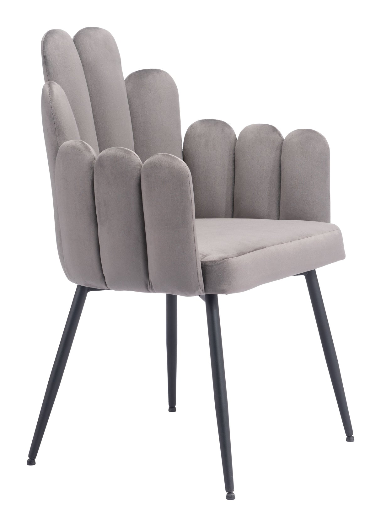 Noosa Gray Dining Chair (Set of 2) by Zuomod at Eve Furniture