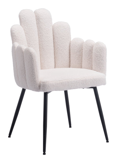 Noosa Ivory Dining Chair (Set of 2) by Zuomod at Eve Furniture