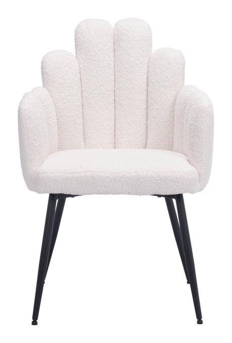 Noosa Ivory Dining Chair (Set of 2) by Zuomod at Eve Furniture