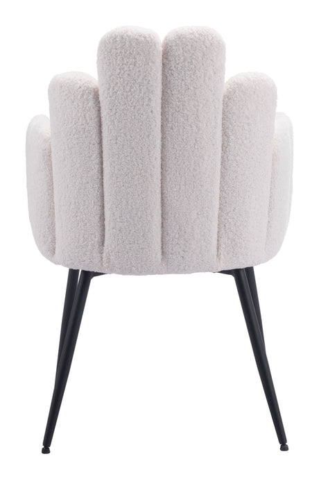 Noosa Ivory Dining Chair (Set of 2) by Zuomod at Eve Furniture