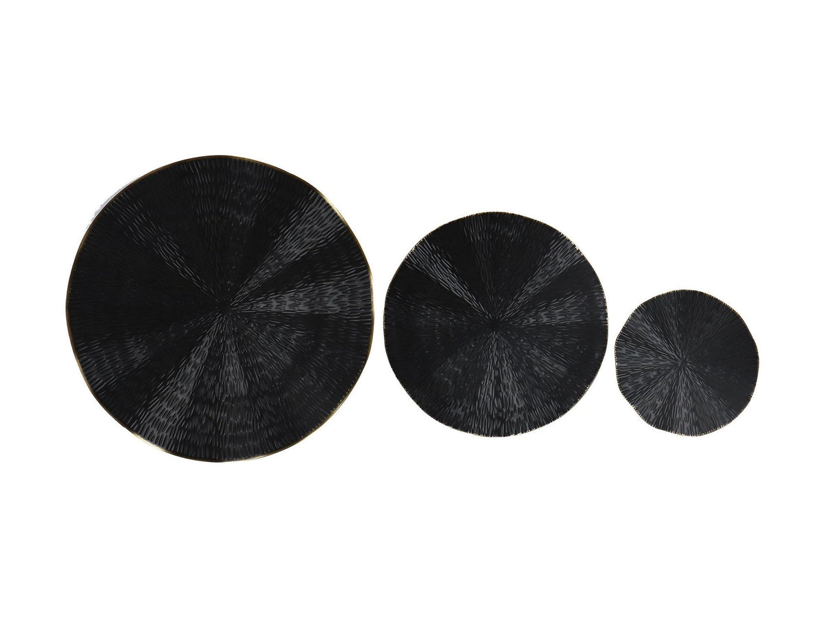Nora Black Wall Decor by Crestview at Eve Furniture