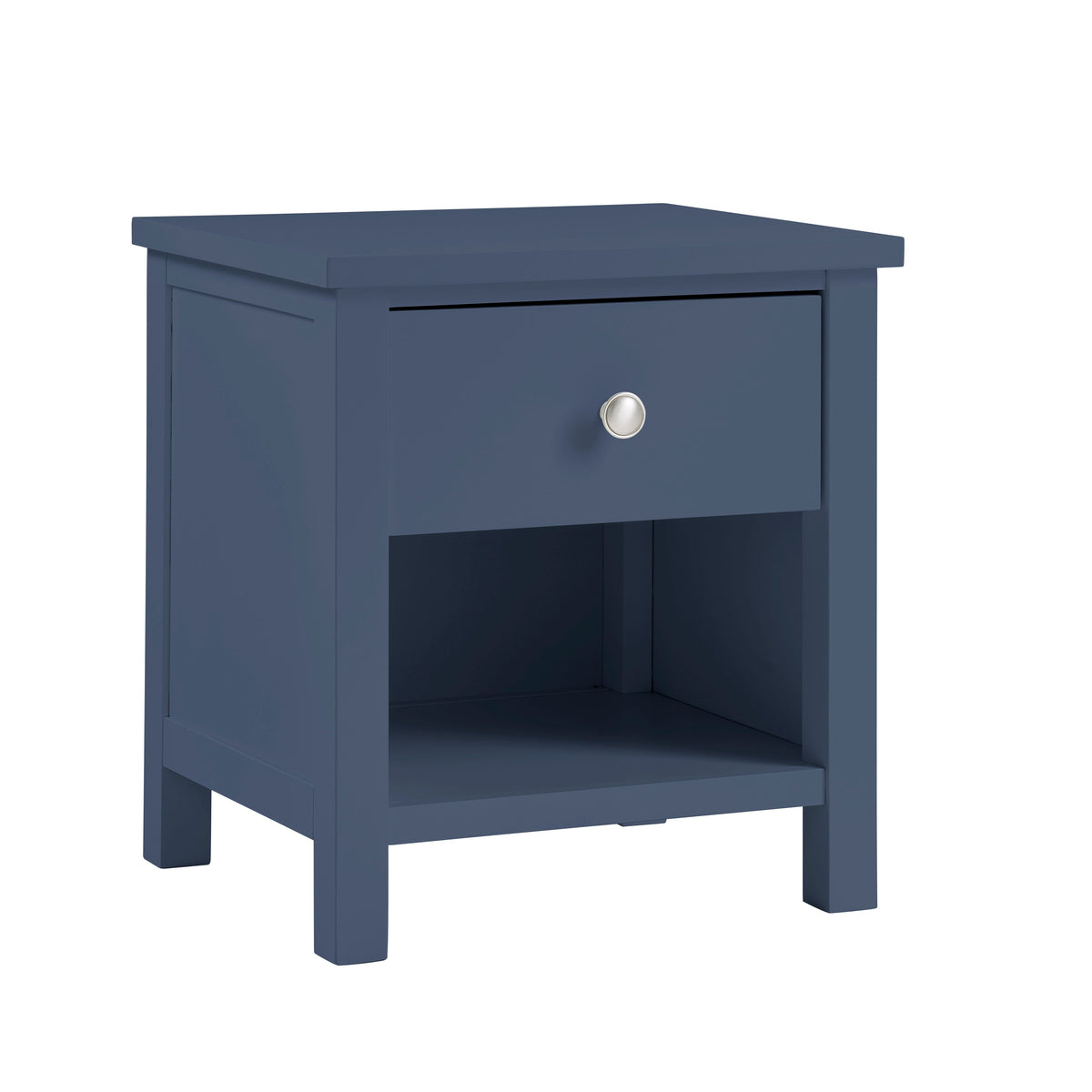 Nora Blue 1-Drawer Nightstand by Homelegance at Eve Furniture