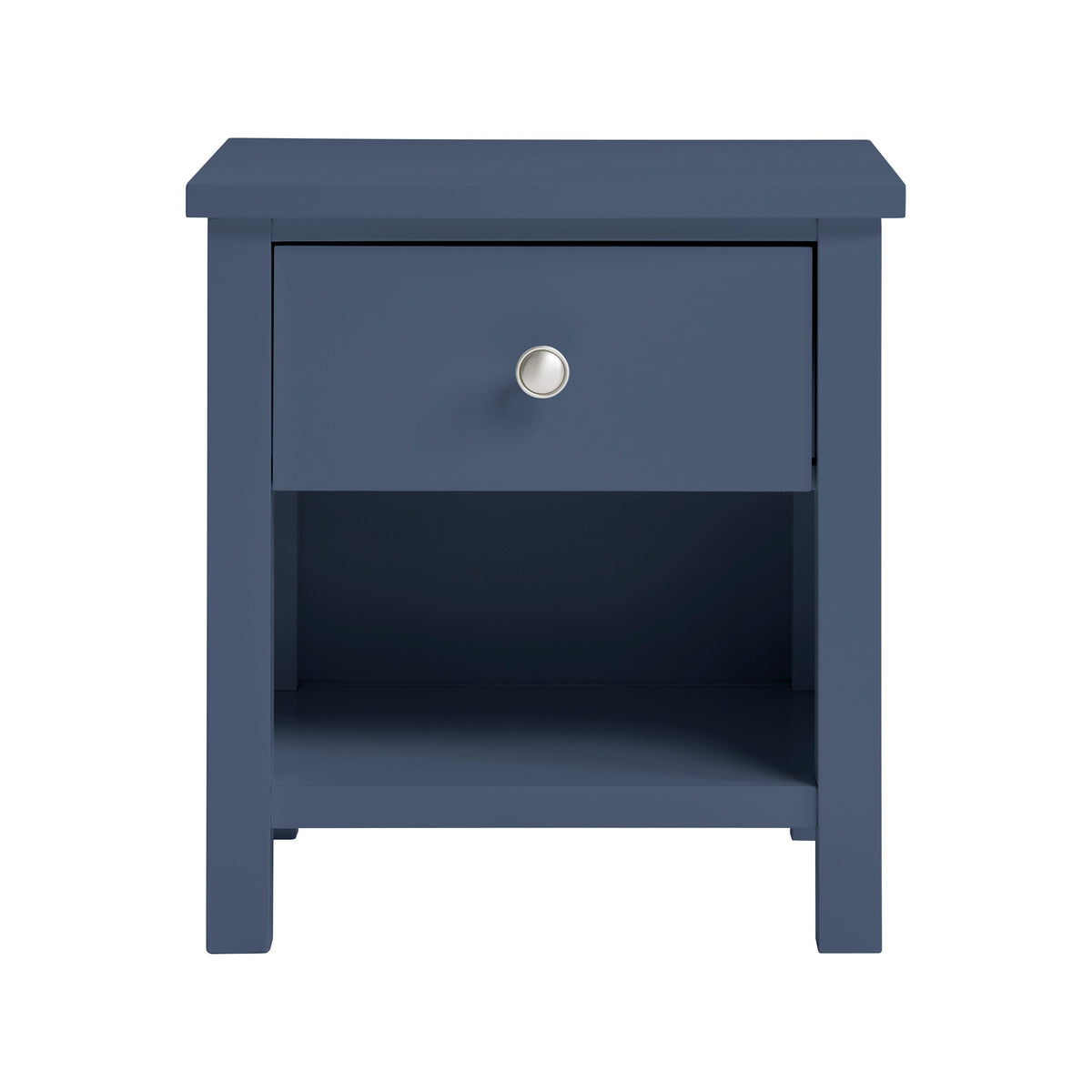 Nora Blue 1-Drawer Nightstand by Homelegance at Eve Furniture