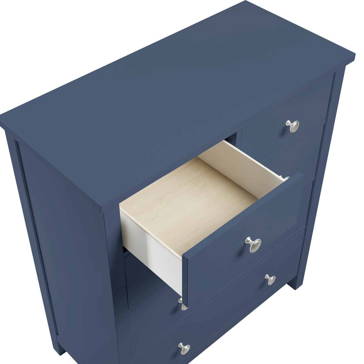 Nora Blue 5-Drawer Chest by Homelegance at Eve Furniture