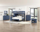 Nora Blue Dresser by Homelegance at Eve Furniture