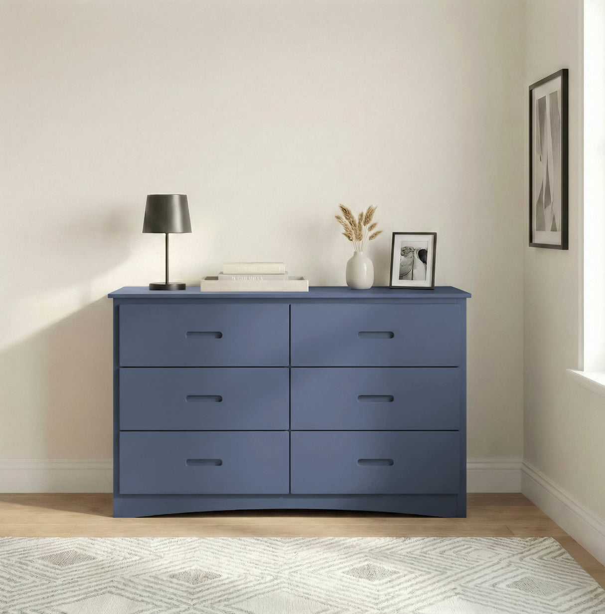 Nora Blue Dresser by Homelegance at Eve Furniture