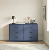Nora Blue Dresser by Homelegance at Eve Furniture