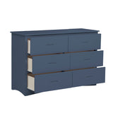 Nora Blue Dresser by Homelegance at Eve Furniture