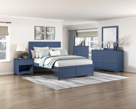 Nora Blue Dresser by Homelegance at Eve Furniture