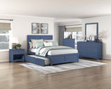Nora Blue Dresser by Homelegance at Eve Furniture