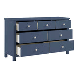Nora Blue Dresser Mirror (Mirror Only) by Homelegance at Eve Furniture