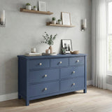 Nora Blue Dresser Mirror (Mirror Only) by Homelegance at Eve Furniture