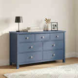Nora Blue Dresser Mirror (Mirror Only) by Homelegance at Eve Furniture