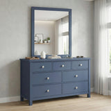 Nora Blue Dresser Mirror (Mirror Only) by Homelegance at Eve Furniture