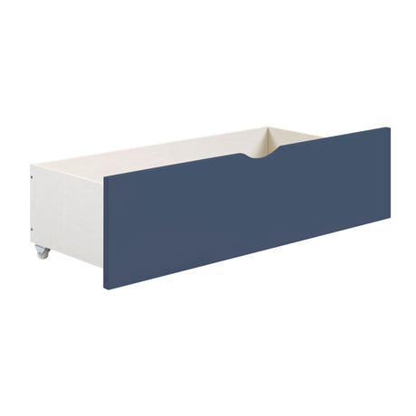 Nora Blue Full Platform Bed by Homelegance at Eve Furniture