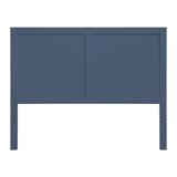 Nora Blue Full Platform Bed by Homelegance at Eve Furniture