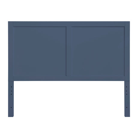 Nora Blue Full Platform Bed by Homelegance at Eve Furniture