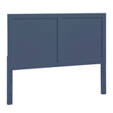 Nora Blue Full Platform Bed by Homelegance at Eve Furniture