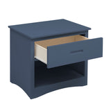 Nora Blue Nightstand by Homelegance at Eve Furniture