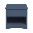 Nora Blue Nightstand by Homelegance at Eve Furniture