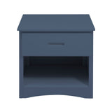 Nora Blue Nightstand by Homelegance at Eve Furniture