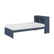 Nora Blue Twin Bookcase Platform Bed by Homelegance at Eve Furniture