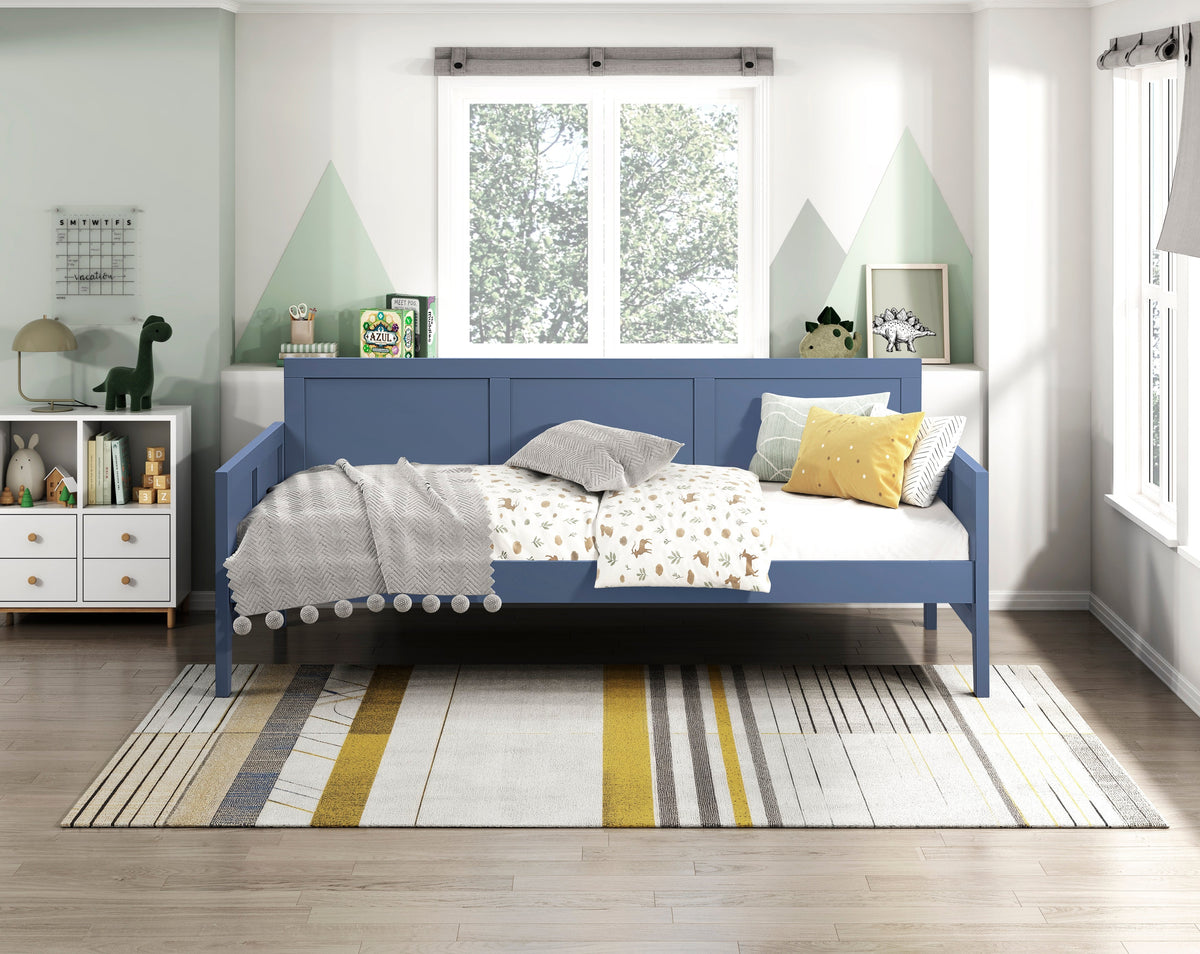 Nora Blue Twin Daybed by Homelegance at Eve Furniture