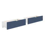 Nora Blue Twin Platform Bed by Homelegance at Eve Furniture