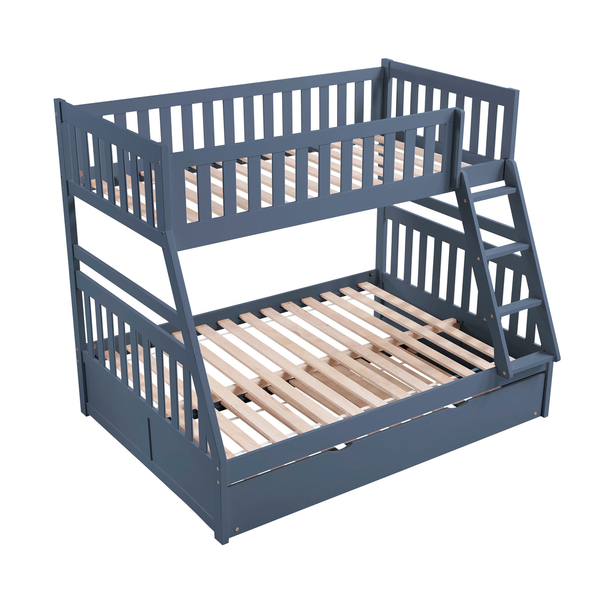 Nora Blue Twin Platform Bed by Homelegance at Eve Furniture