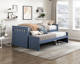 Nora Blue Twin/Twin Bed