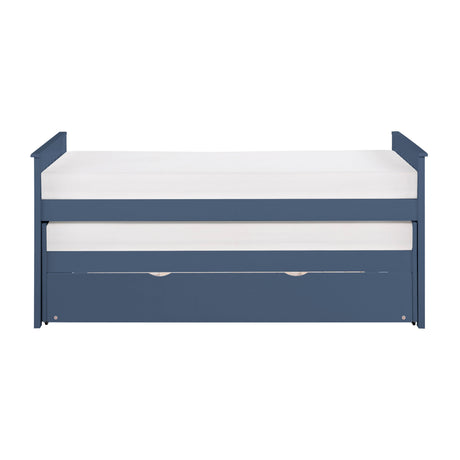 Nora Blue Twin/Twin Bed by Homelegance at Eve Furniture