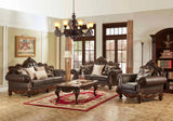 Nora Cherry Living Room Chair by Cosmos Furniture at Eve Furniture