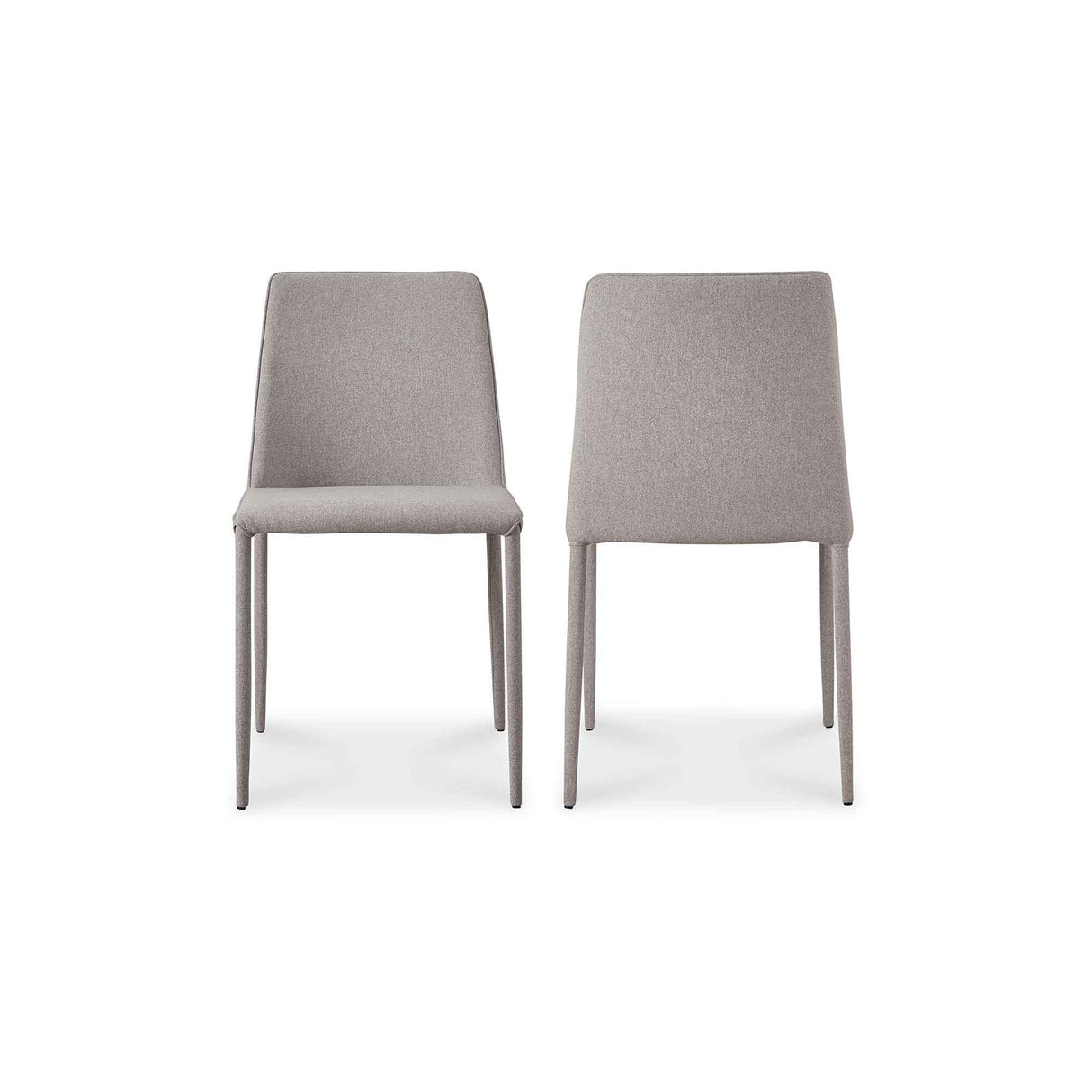 Nora Light Grey Dining Chair (Set of 2)