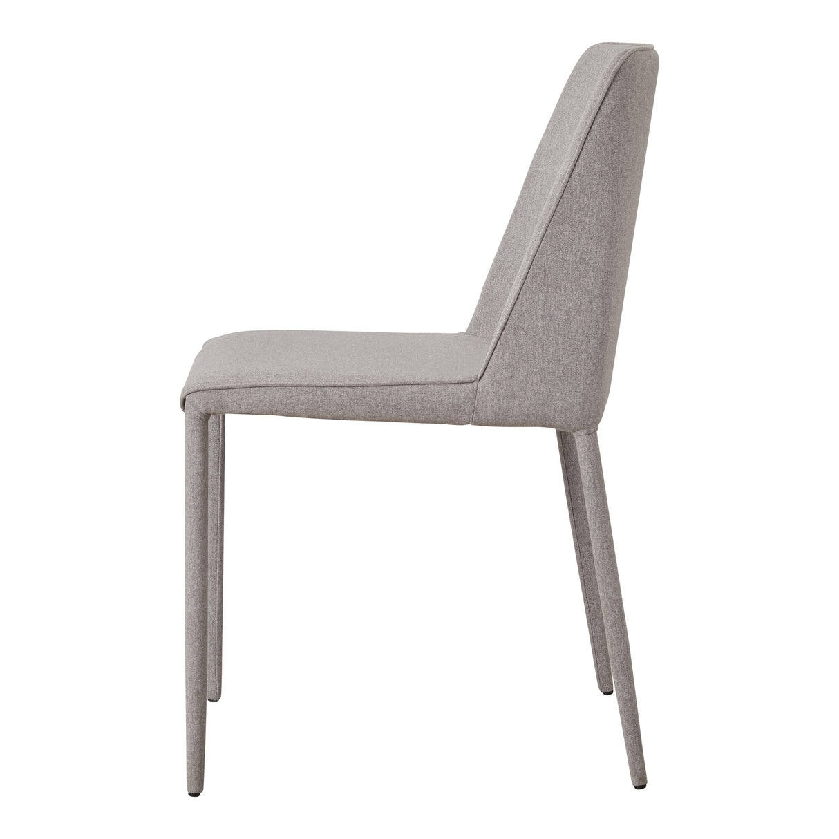 Nora Light Grey Dining Chair (Set of 2) by Moe's Home at Eve Furniture