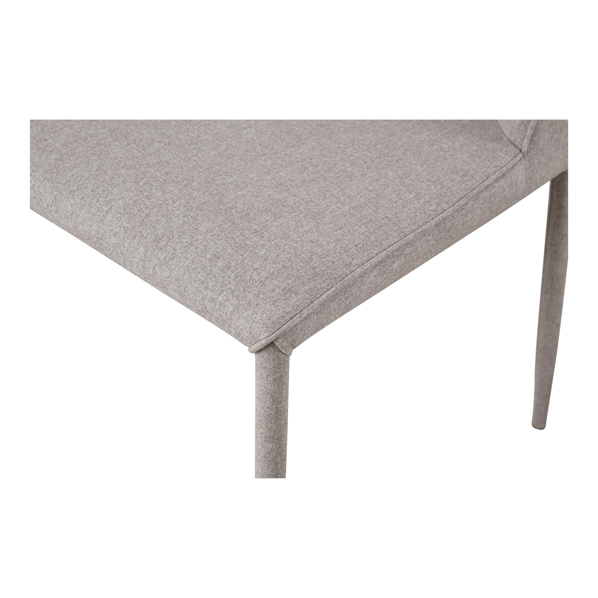 Nora Light Grey Dining Chair (Set of 2) by Moe's Home at Eve Furniture