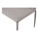 Nora Light Grey Dining Chair (Set of 2) by Moe's Home at Eve Furniture